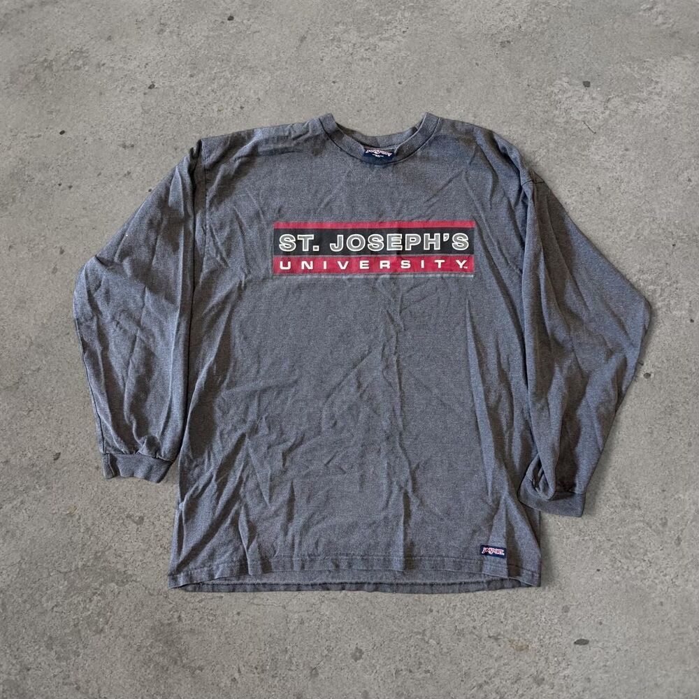 Y2K Jansport St. Joseph's University Long Sleeve Shirt XL